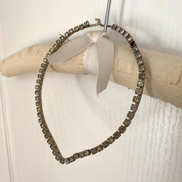 Vintage Rhinestone Choker Necklace - Picture 3 of 14